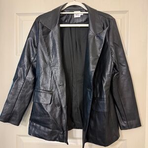 Princess Polly Leather Blazer